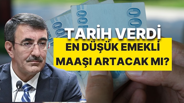 En Düşük Emekli Maaşı Artacak mı? Cumhurbaşkanı Yardımcısı Cevdet Yılmaz Tarih Vererek Açıkladı