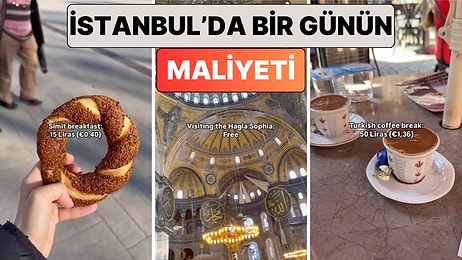 Dünyayı Gezdiği Videolar Çeken Bir Turist İstanbul'da Bir Gün Geçirmenin Maliyetini Hesapladı