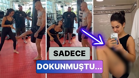 Sadece Dokunmuştu: Bir Kadın UFC Sporcusunun Tekme Darbesinden Sonra Bacağının Halini Paylaştı