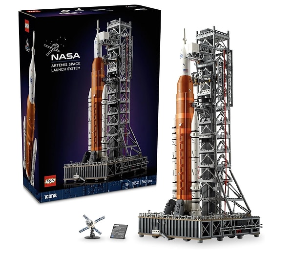 2. LEGO Icons NASA Artemis Uzay Fırlatma Sistemi 10341