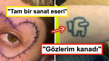 Yaptırdıkları "Sanatsal" Dövmelerle Görenlere Hayatı Sorgulatan Acayip Kişiler