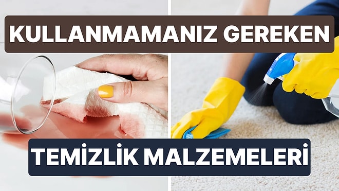 Ev Temizliğinde Asla “Kullanılmaması” Gereken 10 Şey