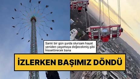 80 Metre Yükseklikteki Salıncak Nefesimizi Kesti: “İzlerken Tansiyonum Düştü”