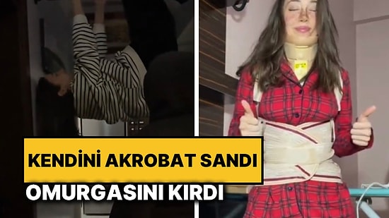 Barfiks Demirine Asılıp Akrobatlık Yapmak İsteyen Kadın Yere Düşerek Omurgasını Kırdı