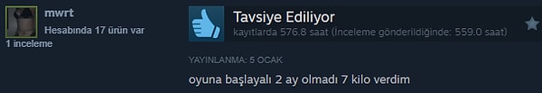 2. Yeni diyet önerileri listesinde Rust'a da yer vermeliyiz.