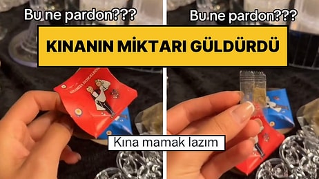 Kınada Bile Tasarruf Tedbirleri: Bir Kınada Verilen Paketin İçinden Çıkan Miktar Güldürdü