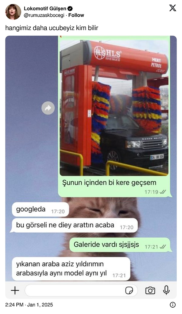 Gurme bir bilgiymiş.