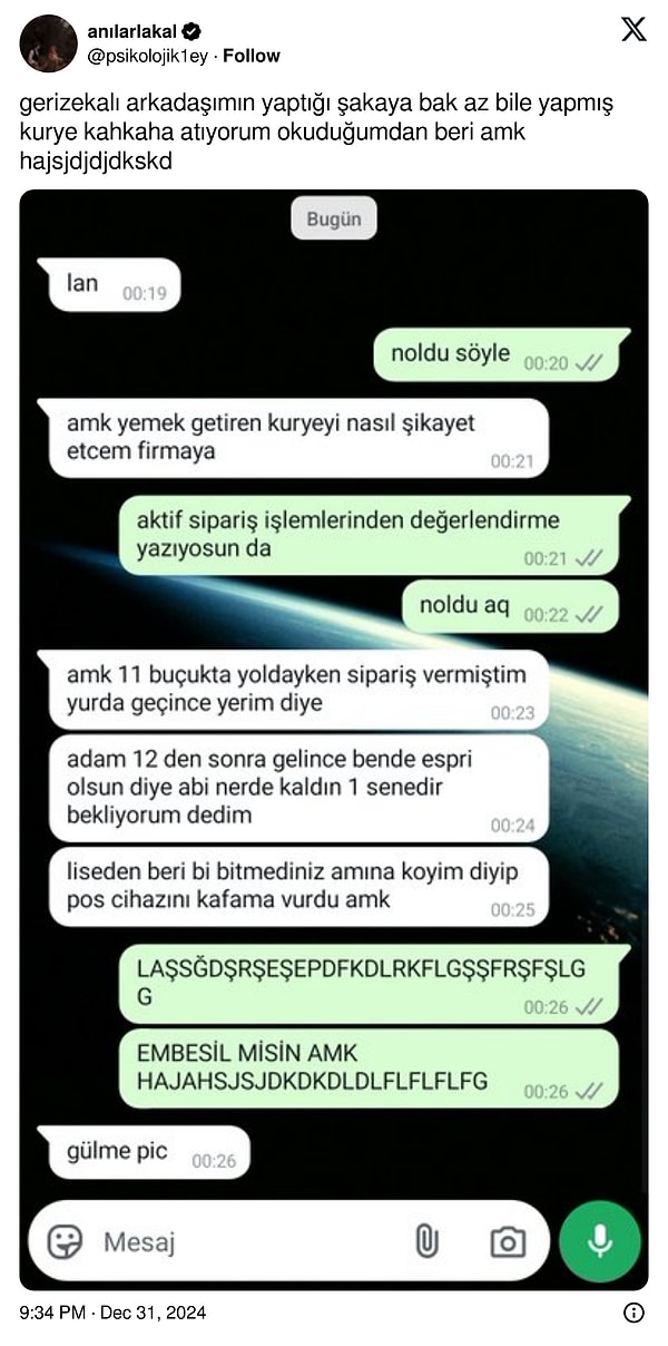 Pek inandırıcı gelmedi.