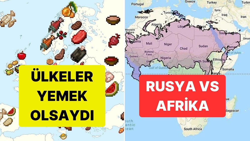 İncelemelere Doyamayacağınız Bu 10 Harita Hayata Bakış Açınızı Değiştirebilir!