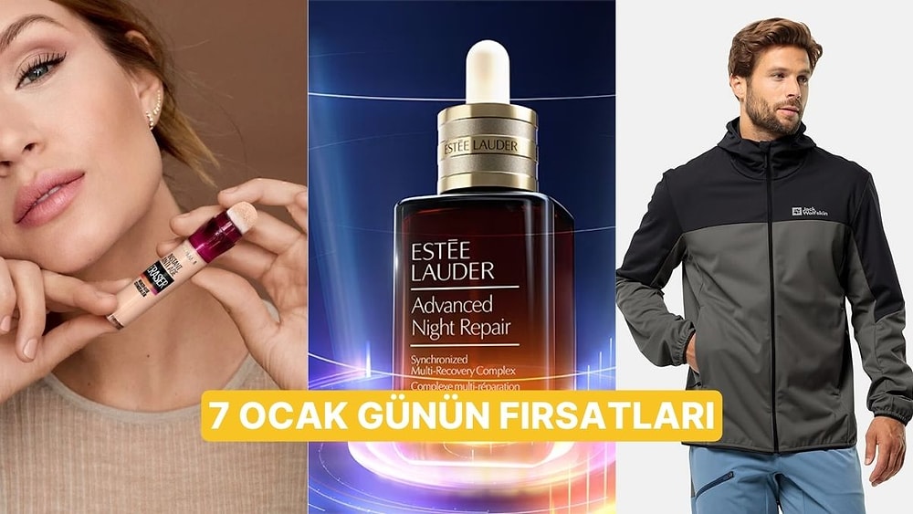 Bugün İndirimde Neler Var? Estee Lauder'dan Madame Coco'ya  07 Ocak 2025 Günün Fırsatları