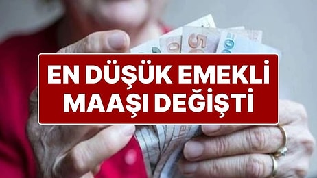 En Düşük Emekli Maaşı 14 Bin 469 TL'ye Yükseltildi