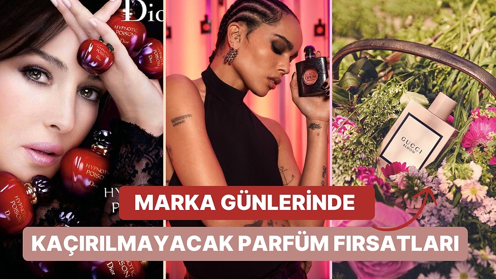 Kokusu ve Kalıcılığıyla Nam Salmış Zamansız Parfümler Marka Günlerinde