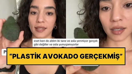 Plastik Meyve-Sebze Tartışması Büyüyor: Bir Kadın Marketten Aldığı Avokadodan Dert Yandı