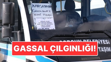 Belediyeden Gassal Kampanyası: Ücretsiz Toplu Taşıma Hakkı Tanıdılar