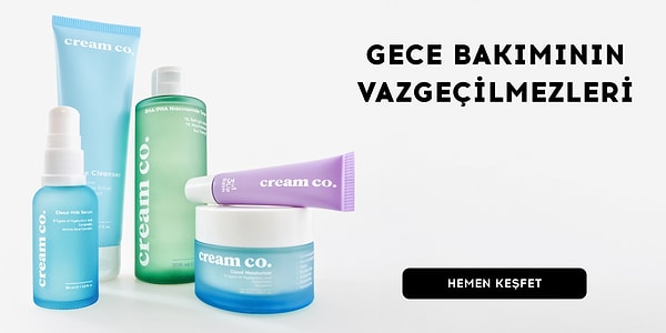 Cream Co. Cilt Bakım Ürünlerinde %35 İndirim