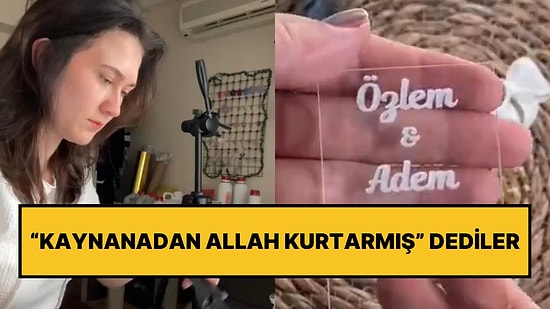 “Allah Kurtarmış”: Nişan Magnetinde Oğlunun Adı Gelininin Altında Yazıyor Diye Nişan Attırdı