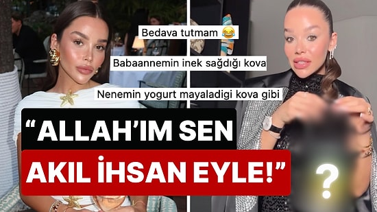 Resmen Yoğurt Kabı: Fenomen Ezgi Fındık'ın "Çok Limited" 165 Bin TL'lik Çantası Alay Konusu Oldu!