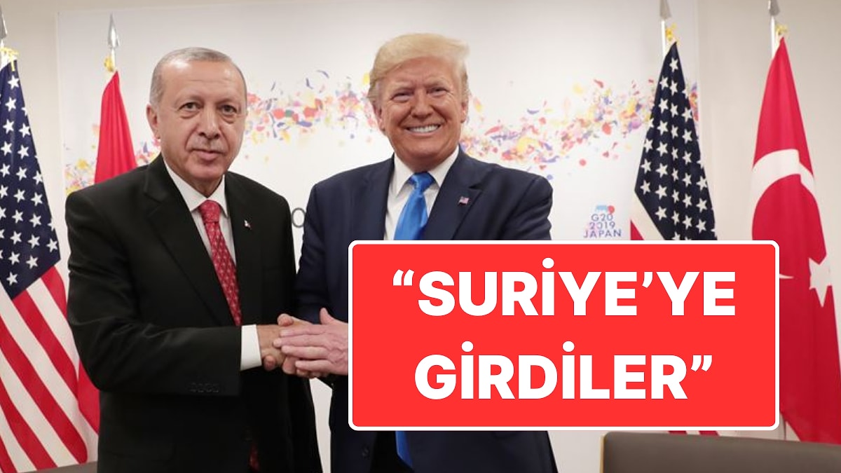 Donald Trump’tan Cumhurbaşkanı Erdoğan Açıklaması: “O Saygı Duyduğum Biri”