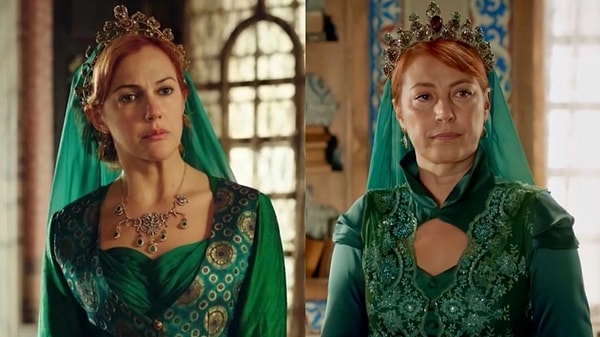 Muhteşem Yüzyıl'da Hürrem Sultan'a hayat veren iki oyuncu, yıllar sonra Şakir Paşa Ailesi'nde bir araya geldi.