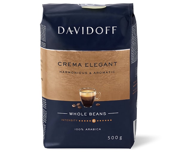 11. Davidoff Cafe Creme Çekirdek Kahve 500 G