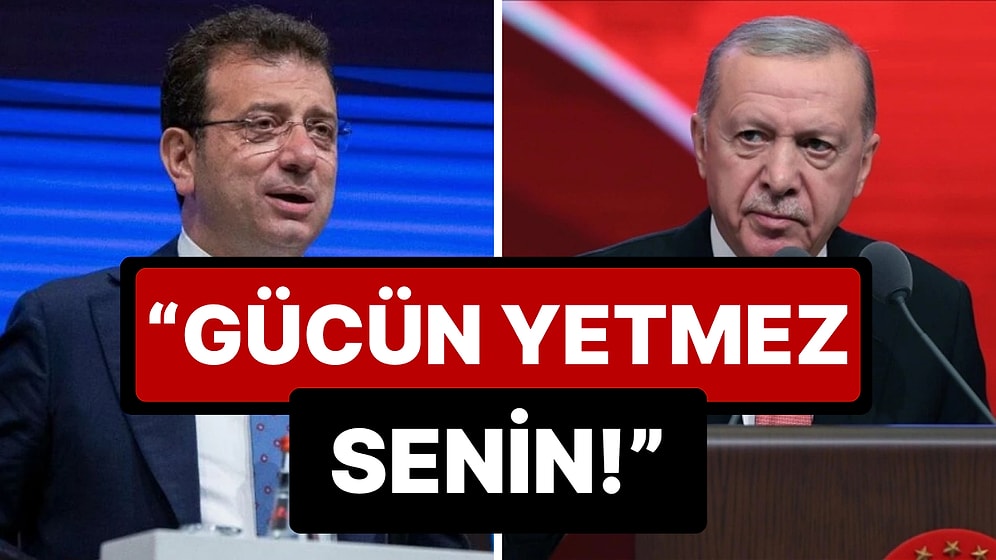 Ekrem İmamoğlu'ndan Cumhurbaşkanı Recep Tayyip Erdoğan'ın Silkeleme Talimatına Canlı Yayında Olay Sözler!