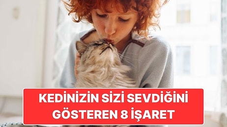 Kedinizin İçten İçe Size Sevgisini ve Aşkını Gösteren 8 Büyük İşaret