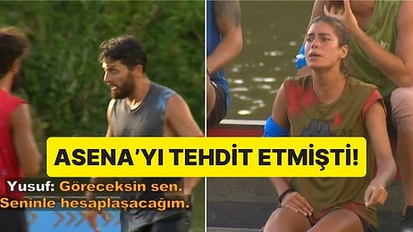 Survivor 2023'te Asena'yı "Dişlerini Sökeceğim" Diyerek Tehdit Eden Yusuf Yıldız Olayı