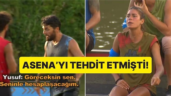 Survivor 2023'te Asena'yı "Dişlerini Sökeceğim" Diyerek Tehdit Eden Yusuf Yıldız Olayı