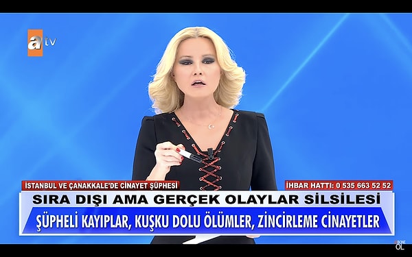 Müge Anlı, alınan bu kararın ardından cinayet şüphelisi şahsın yıllardır elini kolunu sallayarak gezmesine tepki gösterdi. Adalet Bakanı Yılmaz Tunç'a seslenen Anlı, "Lütfen yanındaki basın danışmanları bu konuyu kendilerine iletsin. Polis gidiyor, dosyasını hazırlıyor. Savcılık iddianamesini hazırlıyor. Mahkeme tüm detayları topluyor. İş karara gelince herkes serbest! Niye kararlar olması gerektiği gibi çıkmıyor?" dedi.