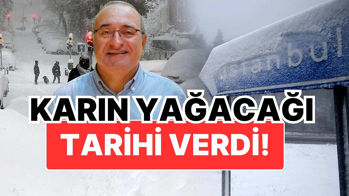 Beklenen Kar Yağışı için Geri Sayım Başladı: Mikdat Kadıoğlu Tarih Verdi, İstanbullular Hazır Olun!