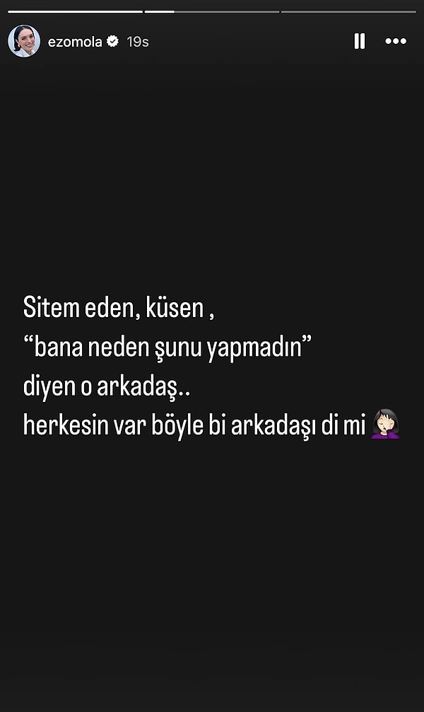 Unutulmaz kankalar geçtiğimiz günlerde Ezgi Mola'nın bir paylaşımıyla yeniden gündemimize oturdu. Arıkan'la hala konuşmadıkları bilinen Mola'nın bu sözleri bariz bir gönderme olarak algılandı.