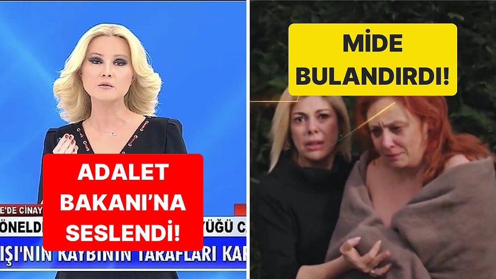 Müge Anlı'nın Bakan'a Çağrısından Mide Bulandıran Tecavüz Sahnesine Televizyon Dünyasında Bugün Yaşananlar