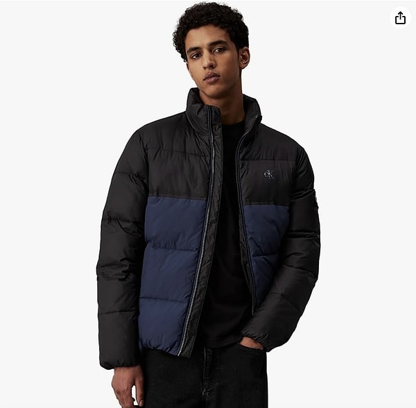 7. Calvin Klein Jeans Puffer Ceket Erkek