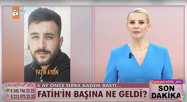 Bu nedenle canlı yayında psikiyatr ve psikologlara seslenen Erol, "Sizlerden ücretsiz bir kota isteyeceğim. Bize destek olursanız kurduğumuz platformda çocuklarını kurtarmak isteyenlere ya da kurtulmak isteyen çocuklara yardım edebiliriz." dedi.