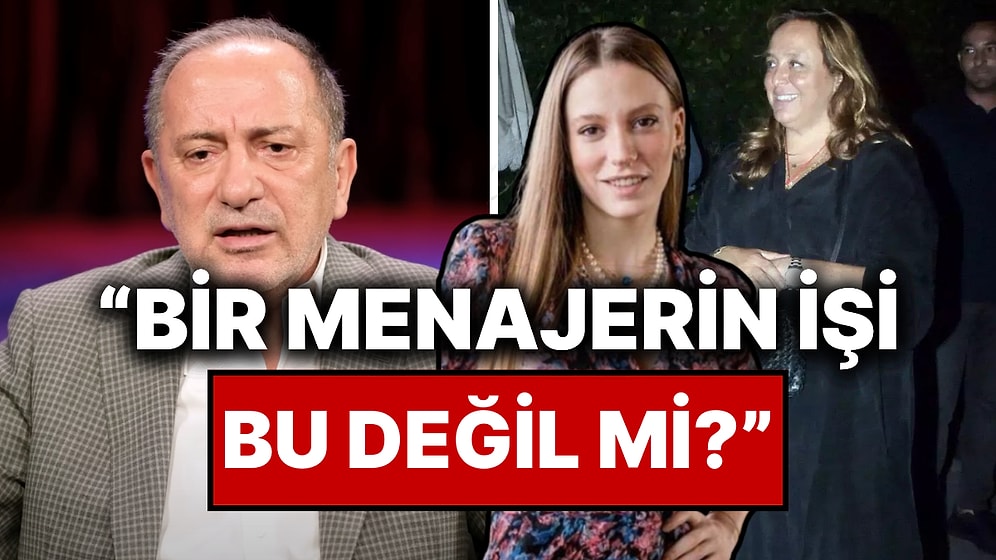 Yöneltilen Çirkin İddialar Hakkında Konuşan Fatih Altaylı'dan Ayşe Barım ve Serenay Sarıkaya'ya Büyük Destek!