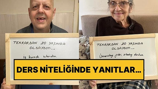 “Tekrar 20 Yaşında Olsaydım”: Bakımevinde Yaşayanlara İçinde Ukde Kalanlar Soruldu