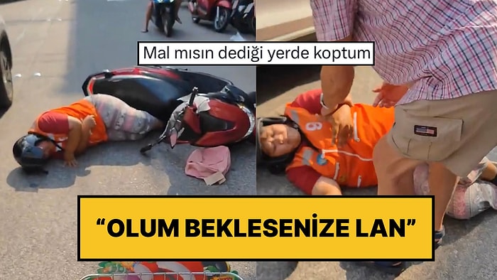 Tayland’ı Gezen Antepli Vatandaş Motor Kazasına Müdahale Ederken Komik Anlar Yaşattı