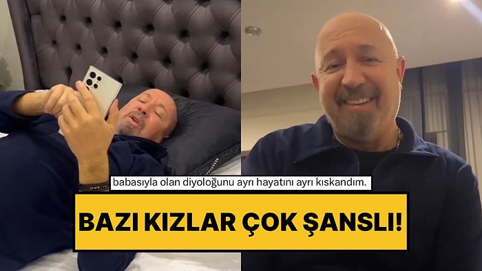 Bazı Kızlar Çok Şanslı: Babasının Kendisini Taklit Ettiği Anlarla Beğenileri Topladı!