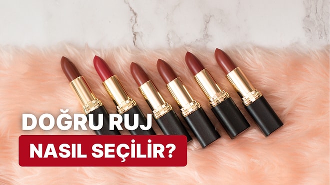 Kombine Uygun Doğru Ruj Rengi Nasıl Seçilir? Bu İçerikte Anlatıyoruz!