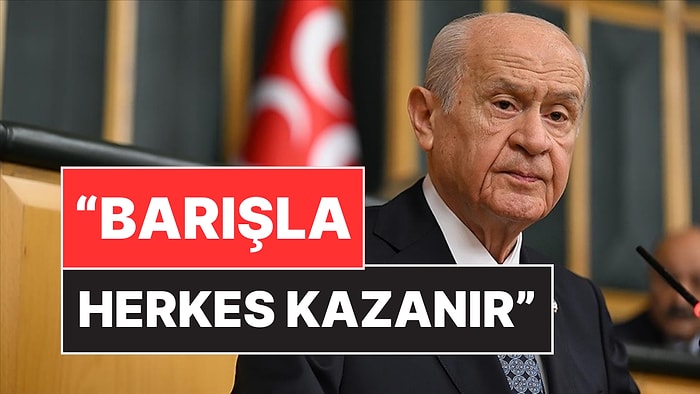 Cumhurbaşkanı Erdoğan'ın ve DEM Parti'nin Kritik Ziyaretlerinden Önce MHP'den Dikkat Çeken "Barış" Paylaşımı