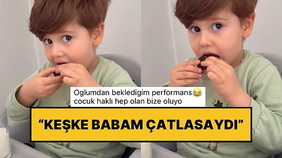 Annesinin Doğum Çatlaklarını Gören Dünyalar Tatlısı Çocuk: “Keşke Babam Çatlasaydı”