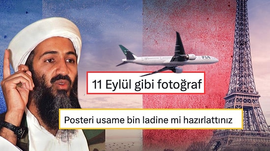 Pakistan Havayolları’ndan “Tasarımı Bin Ladin mi Yaptı?” Diye Sordurtan Paris Afişi