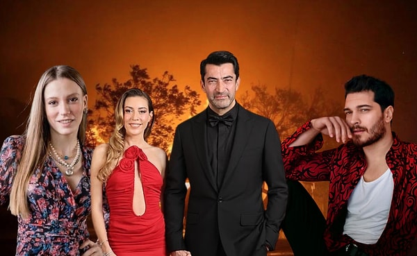 Kenan İmirzalıoğlu, Sinem Kobal, Çağatay Ulusoy ve Serenay Sarıkaya gibi isimlerinse Los Angeles'taki evlerinin de tehdit altında olduğu öğrenilmişti.