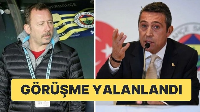 Fenerbahçe'den Ali Koç-Sergen Yalçın Görüşmesine Yalanlama Geldi