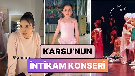 Karsu Küçükken Kendisine Ağaç Rol Verdikleri Sahnede 30 Yıl Sonra Kapalı Gişe Konser Verdi