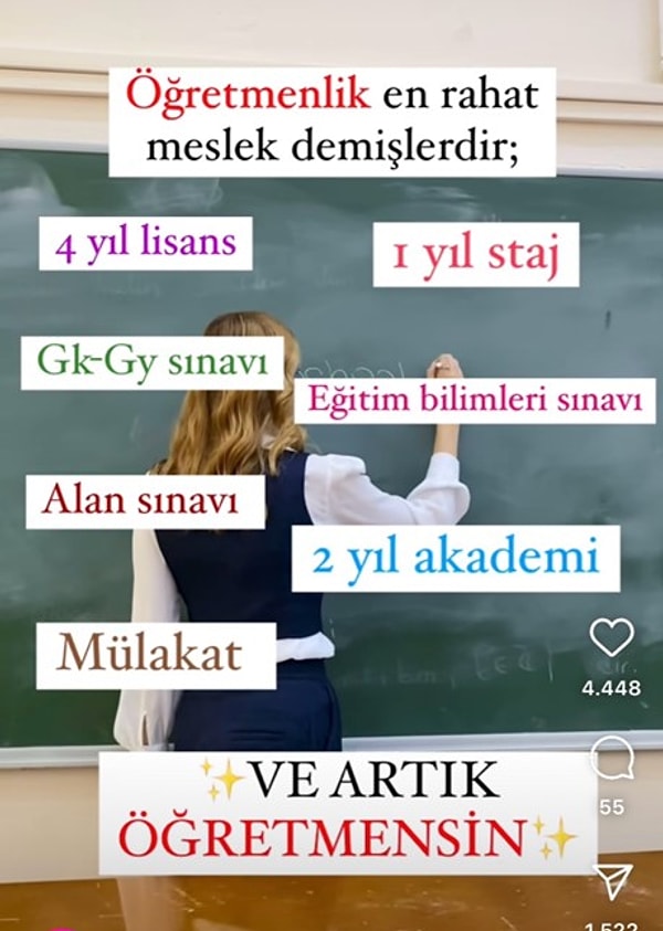 Öğretmen olma süreci