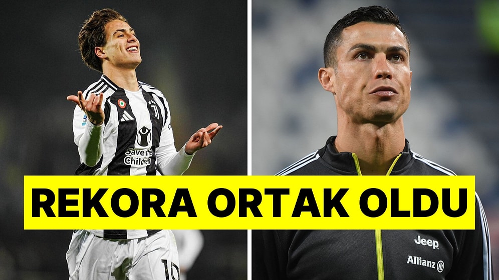 Ronaldo'dan Sonra Bir İlki Başardı: Milli Futbolcumuz Kenan Yıldız Juventus'ta Tarihe Geçti