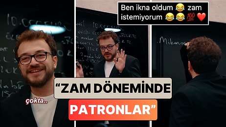 İzlerken Sinirleneceksiniz: Bir İçerik Üreticinin "Zam Döneminde Patronlar" Videosu  Çalışanlara Tanıdık Geldi