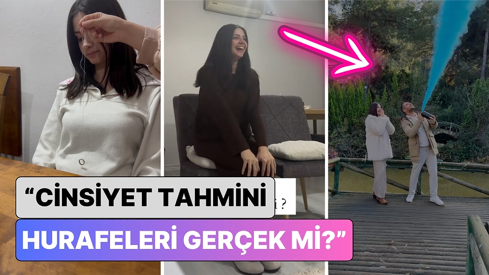Bir Anne Adayı Tüm Cinsiyet Tahmini Hurafelerini Deneyip Ultrason Sonucu ile Karşılaştırdı