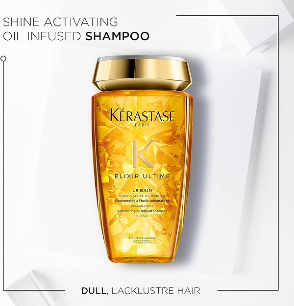 6. Kerastase Elixir Ultime Parlaklık Şampuanı - Le Bain (250 ml)